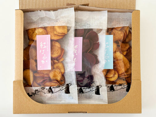 Japanese Sweet Potato Chips Assortment